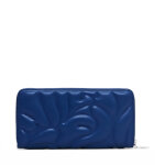 Portefeuille femme grand format desigual 24wayp04 bleu marine