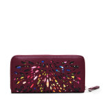 Portefeuille femme grand format desigual blackwell fiona 24wayp31 bordeaux