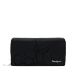 Portefeuille femme grand format desigual keller fiona 24wayp06 noir