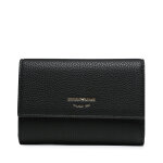 Portefeuille femme grand format emporio armani y3h326 yvz7b 80001 noir