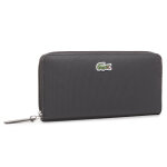 Portefeuille femme grand format lacoste l zip wallet nf2900po noir