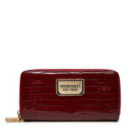 Portefeuille femme grand format monnari purimp0 - 24z - pur0260 - km05d000 - r00 rouge