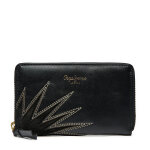 Portefeuille femme grand format pepe jeans pl070259 noir