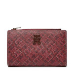 Portefeuille femme grand format tommy hilfiger aw0aw16589 multicolore