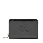 Portefeuille femme petit format calvin klein k60k613059 noir