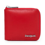 Portefeuille femme petit format desigual 24wayl02 rouge