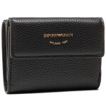 Portefeuille femme petit format emporio armani y3h215 yfw9b 80001 noir