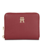Portefeuille pour femme tommy hilfiger poppy plus med za aw0aw15259 rouge