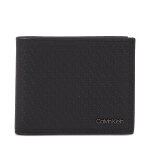 Portefeuille pour homme calvin klein minimalism bifold 6cc w / bill k50k510894 noir