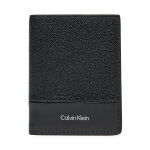 Portefeuille homme grand format calvin klein ck must bifold 10cc k50k512679 noir