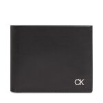 Portefeuille homme grand format calvin klein metal ck k50k511693 noir