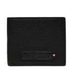 Portefeuille homme grand format tommy hilfiger am0am13031 noir