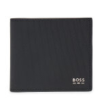 Portefeuille homme petit format boss jinko 50536078 noir