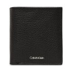 Portefeuille homme petit format calvin klein minimalism trifold 6cc w / coin k50k509624 noir