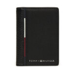 Portefeuille homme petit format tommy hilfiger am0am12758 noir