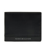 Portefeuille pour homme tommy hilfiger am0am13037 noir