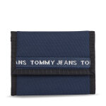 Portefeuille pour homme tommy jeans tjm essential nylon trifold am0am11720 bleu marine