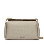Sac  main calvin klein gracie mini bag jcq mono k60k611753 beige