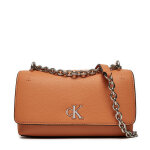 Sac  main calvin klein jeans minimal monogram ew flap21 k60k612233 marron