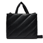 Sac  main calvin klein jeans quilted mini slim tote26 k60k611959 noir