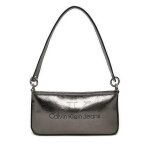 Sac  main calvin klein jeans sculpted shoulder k60k612732 argent
