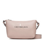 Sac  main calvin klein jeans sculpted shoulderbag22 mono k60k611549 rose