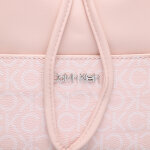 Sac � main calvin klein must bucket bag sm mono k60k609390 rose