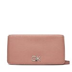 Sac � main calvin klein re - lock double gusette epi mono k60k611347 rose