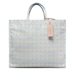 Sac � main coccinelle mbd never without bag monogram e1 mbd 18 01 01 bleu