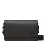 Sac  main lacoste flap reporter bag nu4118ce noir