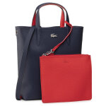 Sac  main lacoste vertical shopping bag nf2991aa bleu marine