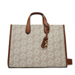 Sac  main michael michael kors gigi 30h3g3gt3b beige