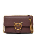 Sac � main pinko love one soft mini ai 24 - 25 pltt 104528 a29q violet