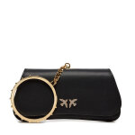 Sac  main pinko marpesia clutch ai 24 - 25 pltt 103516 a1yv noir