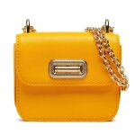 Sac  main tommy hilfiger micro turnlock aw0aw14205 jaune