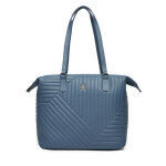 Sac  main tommy hilfiger poppy reform tote qu aw0aw17013 bleu