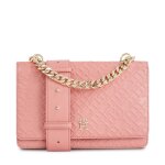 Sac � main tommy hilfiger th refined med crossover mono aw0aw16108 rose