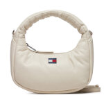 Sac  main tommy jeans tjw pillow mini hobo aw0aw16976 beige