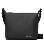 Sacoche calvin klein rubberized wide base xover k50k511251 noir