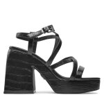 Sandales buffalo sydney miss 1291578 noir