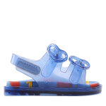 Sandales melissa mini melissa wide sandal + cap 33652 bleu