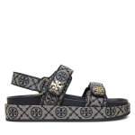 Sandales tory burch t monogram kira sport 155154 gris