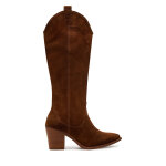 Santiags unisa mayer marron