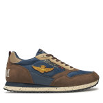 Sneakers aeronautica militare 242sc288ct3379 marron