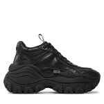 Sneakers buffalo lola lace up lo hike 1636276 noir