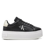 Sneakers calvin klein jeans bold platf low lace lth ml mtl yw0yw01516 noir