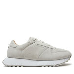 Sneakers calvin klein low top lace up suede hm0hm01645 gris