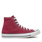 Sneakers converse all star hi maroon m9613 bordeaux