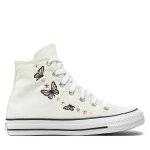 Sneakers converse chuck taylor all star butterflies a07336c beige
