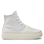 Sneakers converse chuck taylor all star construct leather a02116c blanc